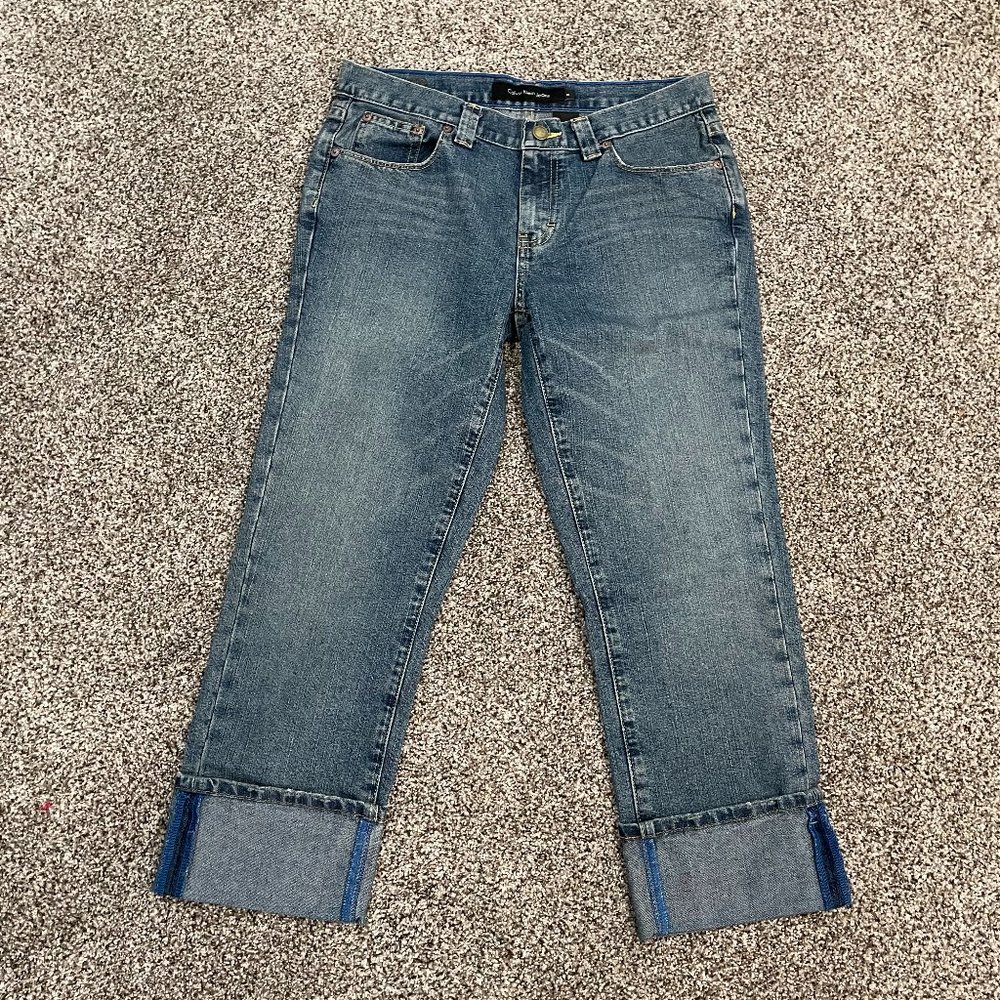 Calvin Klein Jean Capris - Size 8
